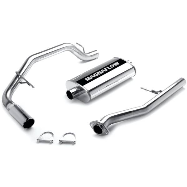 MagnaFlow Exhaust Systems & Installation | 1350 Offroad - MagnaFlow Street Series Polished Cat-Back System 15665 - Image 1