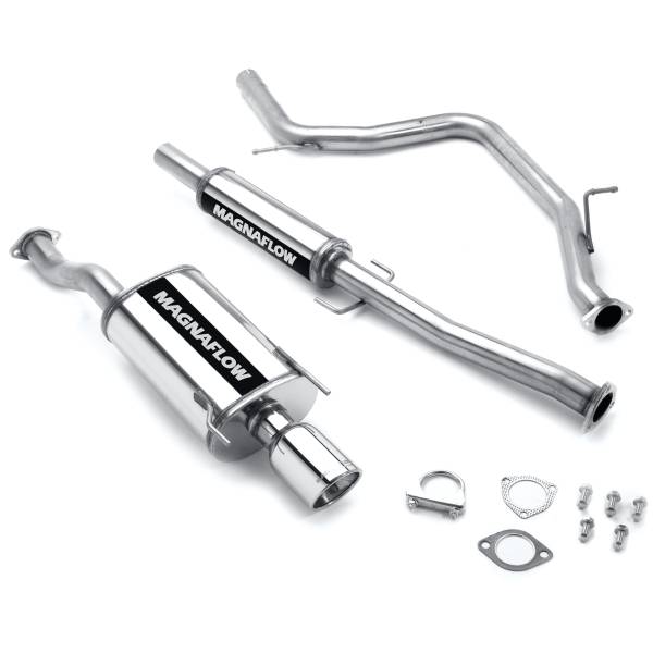 MagnaFlow Exhaust Systems & Installation | 1350 Offroad - MagnaFlow Street Series Polished Cat-Back System 15686 - Image 1