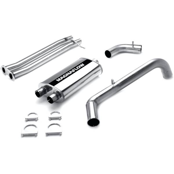 MagnaFlow Exhaust Systems & Installation | 1350 Offroad - MagnaFlow Street Series Polished Cat-Back System 15699 - Image 1