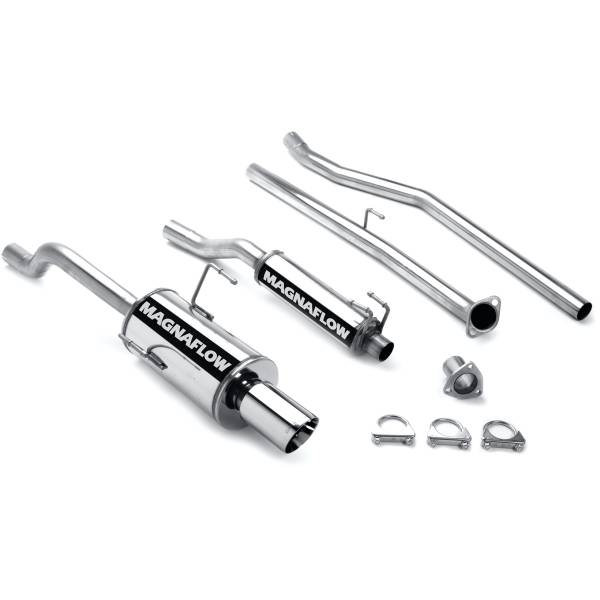 MagnaFlow Exhaust Systems & Installation | 1350 Offroad - MagnaFlow Street Series Polished Cat-Back System 15712 - Image 1