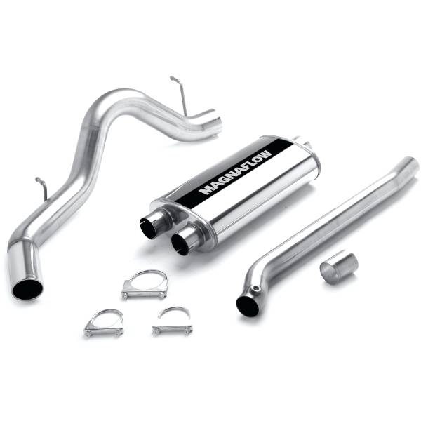 MagnaFlow Exhaust Systems & Installation | 1350 Offroad - MagnaFlow Street Series Polished Cat-Back System 15716 - Image 1