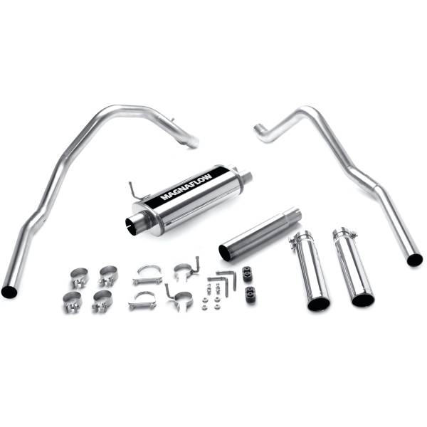 MagnaFlow Exhaust Systems & Installation | 1350 Offroad - MagnaFlow Street Series Polished Cat-Back System 15735 - Image 1