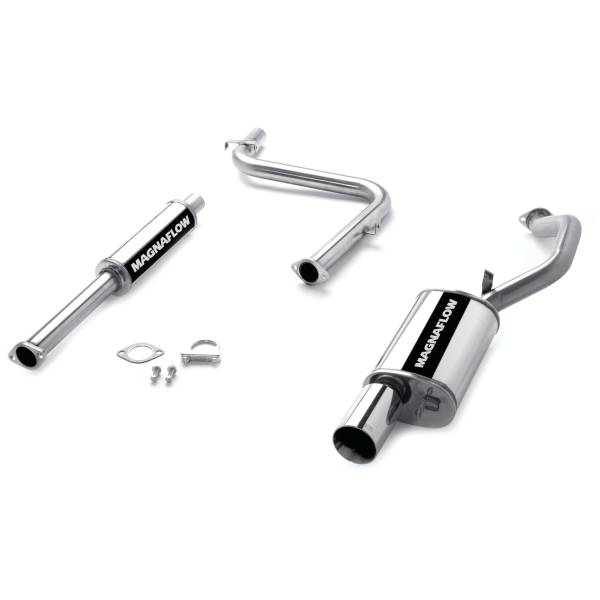MagnaFlow Exhaust Systems & Installation | 1350 Offroad - MagnaFlow Street Series Polished Cat-Back System 15744 - Image 1