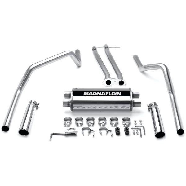 MagnaFlow Exhaust Systems & Installation | 1350 Offroad - MagnaFlow Street Series Polished Cat-Back System 15750 - Image 1
