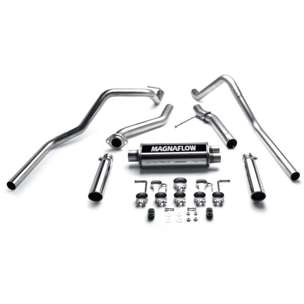 MagnaFlow Exhaust Systems & Installation | 1350 Offroad - MagnaFlow Street Series Polished Cat-Back System 15754 - Image 1