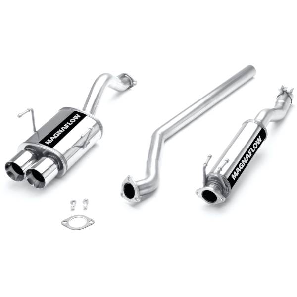MagnaFlow Exhaust Systems & Installation | 1350 Offroad - MagnaFlow Street Series Polished Cat-Back System 15757 - Image 1