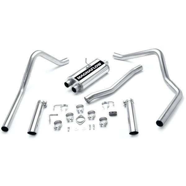 MagnaFlow Exhaust Systems & Installation | 1350 Offroad - MagnaFlow Street Series Polished Cat-Back System 15773 - Image 1