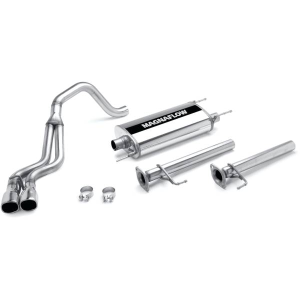 MagnaFlow Exhaust Systems & Installation | 1350 Offroad - MagnaFlow Street Series Polished Cat-Back System 15781 - Image 1