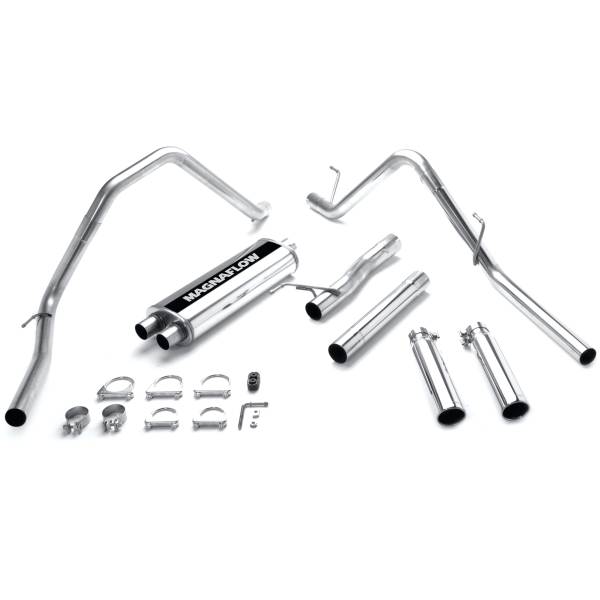 MagnaFlow Exhaust Systems & Installation | 1350 Offroad - MagnaFlow Street Series Polished Cat-Back System 15788 - Image 1
