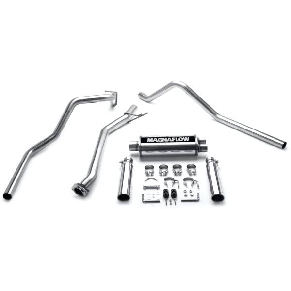 MagnaFlow Exhaust Systems & Installation | 1350 Offroad - MagnaFlow Street Series Polished Cat-Back System 15792 - Image 1