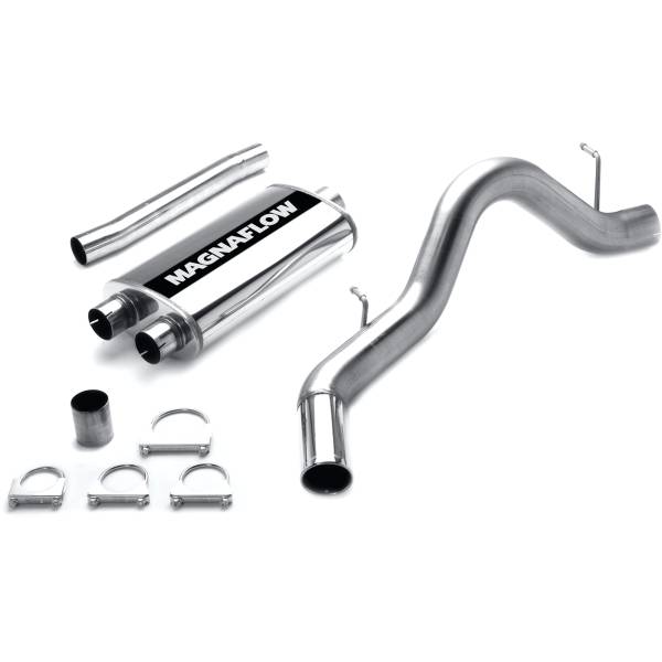 MagnaFlow Exhaust Systems & Installation | 1350 Offroad - MagnaFlow Street Series Polished Cat-Back System 15798 - Image 1