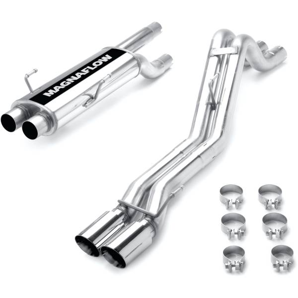 MagnaFlow Exhaust Systems & Installation | 1350 Offroad - MagnaFlow Street Series Polished Cat-Back System 15832 - Image 1