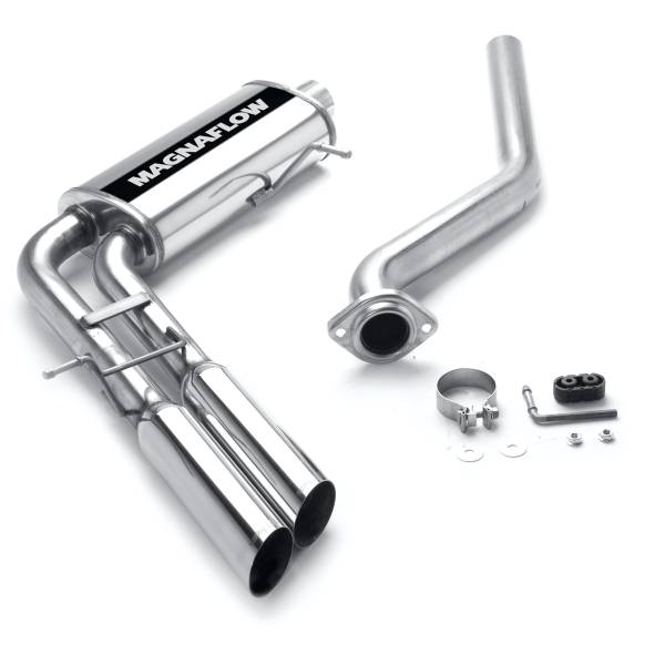 MagnaFlow Exhaust Systems & Installation | 1350 Offroad - MagnaFlow Street Series Polished Cat-Back System 15842 - Image 1