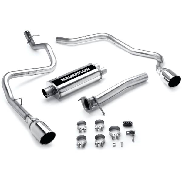 MagnaFlow Exhaust Systems & Installation | 1350 Offroad - MagnaFlow Street Series Polished Cat-Back System 15843 - Image 1