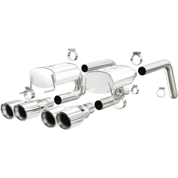 MagnaFlow Exhaust Systems & Installation | 1350 Offroad - MagnaFlow Street Series Polished Axle Back System 15886 - Image 1