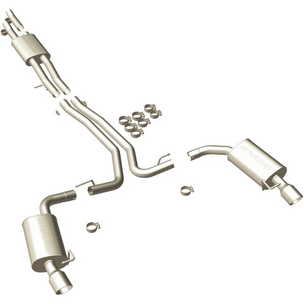 MagnaFlow Exhaust Systems & Installation | 1350 Offroad - MagnaFlow Street Series Polished Cat-Back System 16395 - Image 1