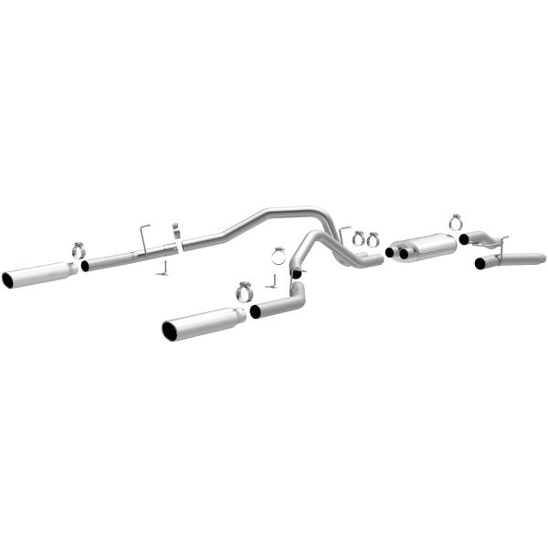 MagnaFlow Exhaust Systems & Installation | 1350 Offroad - MagnaFlow Street Series Polished Cat-Back System 16520 - Image 1