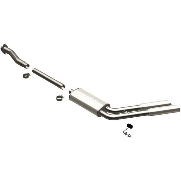 MagnaFlow Exhaust Systems & Installation | 1350 Offroad - MagnaFlow Street Series Polished Cat-Back System 16522 - Image 1