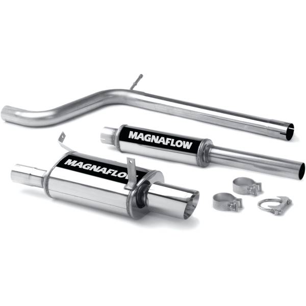 MagnaFlow Exhaust Systems & Installation | 1350 Offroad - MagnaFlow Street Series Polished Cat-Back System 16657 - Image 1