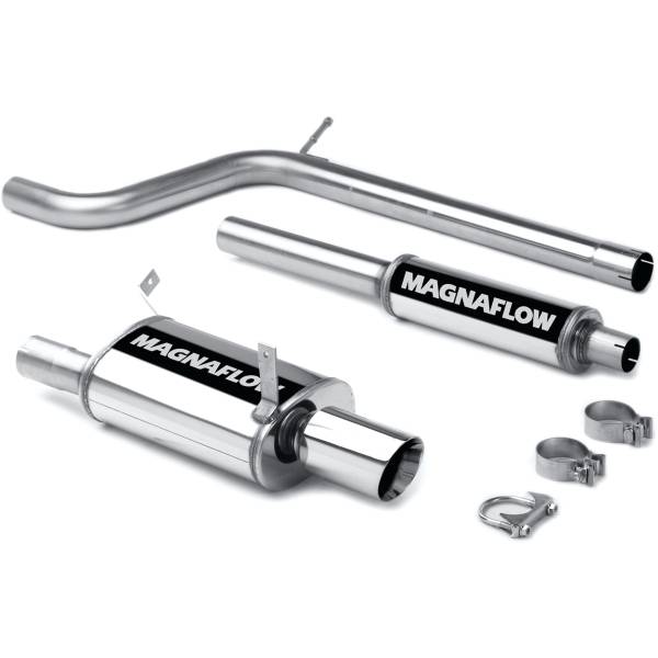 MagnaFlow Exhaust Systems & Installation | 1350 Offroad - MagnaFlow Street Series Polished Cat-Back System 16667 - Image 1