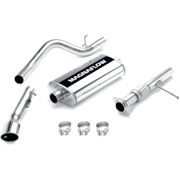 MagnaFlow Exhaust Systems & Installation | 1350 Offroad - MagnaFlow Street Series Polished Cat-Back System 16672 - Image 1