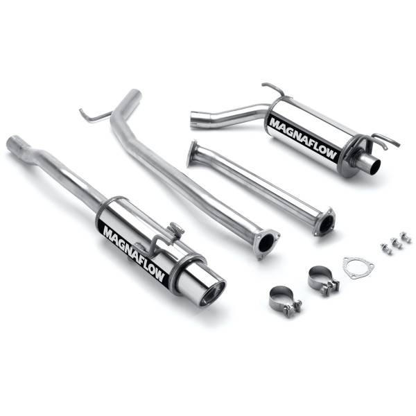MagnaFlow Exhaust Systems & Installation | 1350 Offroad - MagnaFlow Street Series Polished Cat-Back System 16687 - Image 1