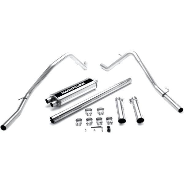 MagnaFlow Exhaust Systems & Installation | 1350 Offroad - MagnaFlow Street Series Polished Cat-Back System 16700 - Image 1