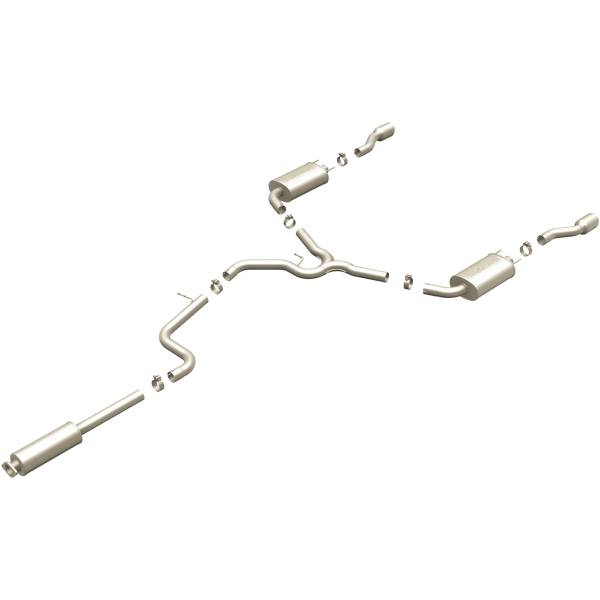 MagnaFlow Exhaust Systems & Installation | 1350 Offroad - MagnaFlow Street Series Polished Cat-Back System 16707 - Image 1