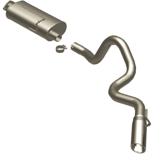 MagnaFlow Exhaust Systems & Installation | 1350 Offroad - MagnaFlow Touring Series Polished Cat-Back System 16711 - Image 1