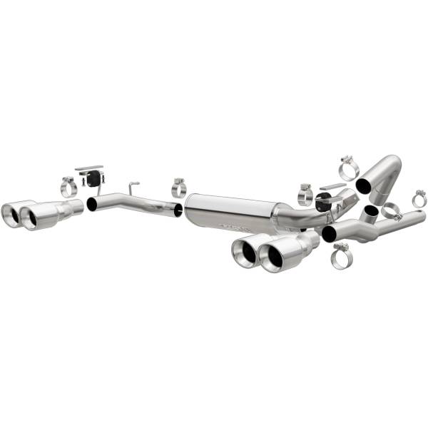 MagnaFlow Exhaust Systems & Installation | 1350 Offroad - MagnaFlow Street Series Polished Cat-Back System 16723 - Image 1