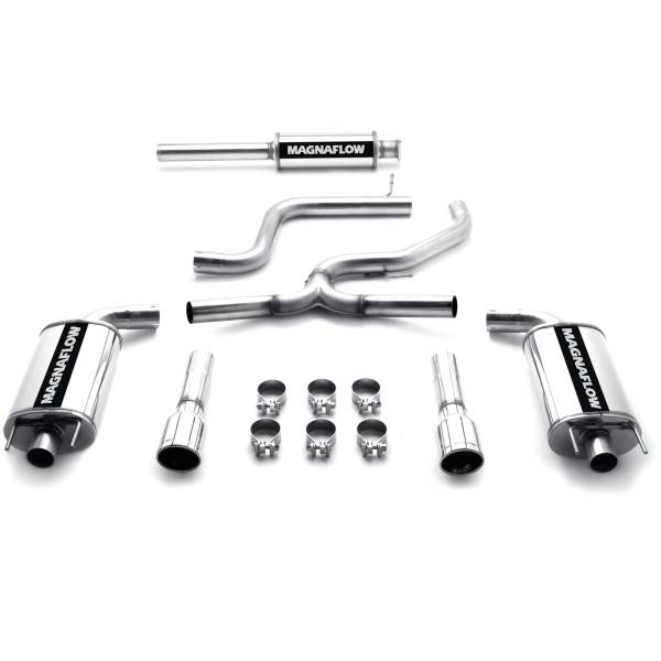 MagnaFlow Exhaust Systems & Installation | 1350 Offroad - MagnaFlow Street Series Polished Cat-Back System 16727 - Image 1