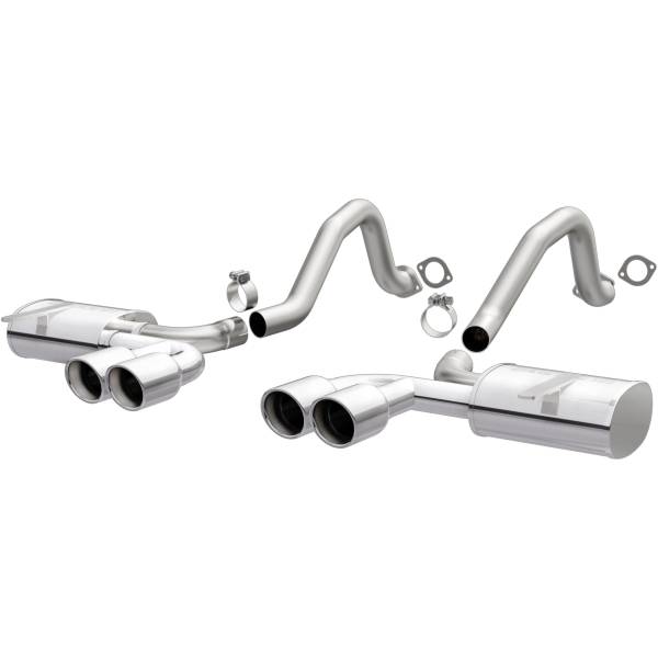 MagnaFlow Exhaust Systems & Installation | 1350 Offroad - MagnaFlow Street Series Polished Axle Back System 16732 - Image 1