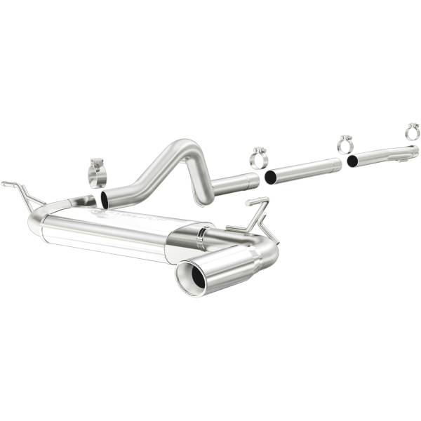 MagnaFlow Exhaust Systems & Installation | 1350 Offroad - MagnaFlow Street Series Polished Cat-Back System 16751 - Image 1