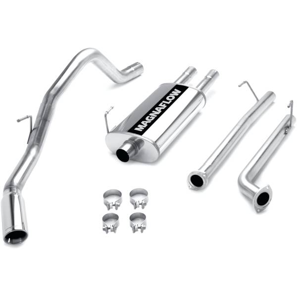 MagnaFlow Exhaust Systems & Installation | 1350 Offroad - MagnaFlow Street Series Polished Cat-Back System 16753 - Image 1