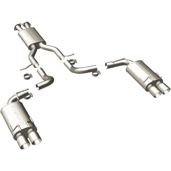 MagnaFlow Exhaust Systems & Installation | 1350 Offroad - MagnaFlow Street Series Polished Cat-Back System 16766 - Image 1