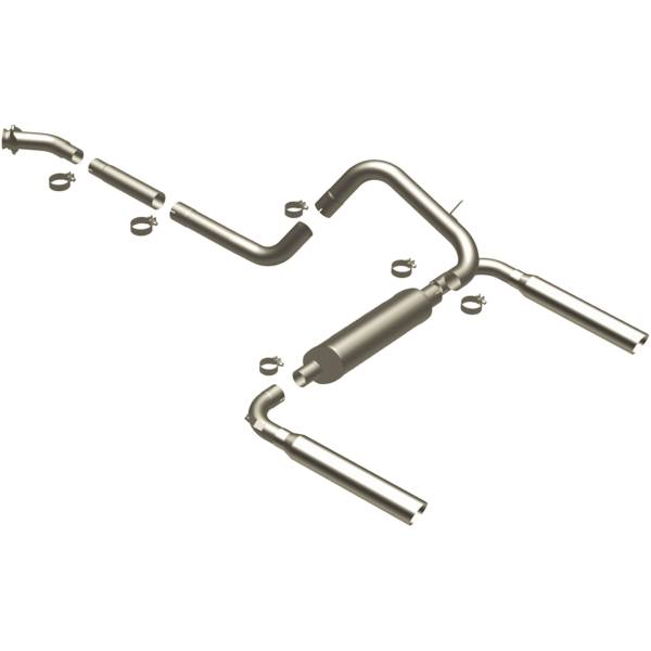 MagnaFlow Exhaust Systems & Installation | 1350 Offroad - MagnaFlow Street Series Polished Cat-Back System 16829 - Image 1