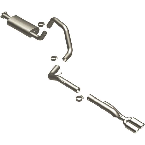 MagnaFlow Exhaust Systems & Installation | 1350 Offroad - MagnaFlow Touring Series Polished Cat-Back System 16888 - Image 1
