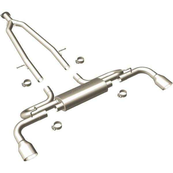MagnaFlow Exhaust Systems & Installation | 1350 Offroad - MagnaFlow Street Series Polished Cat-Back System 16917 - Image 1