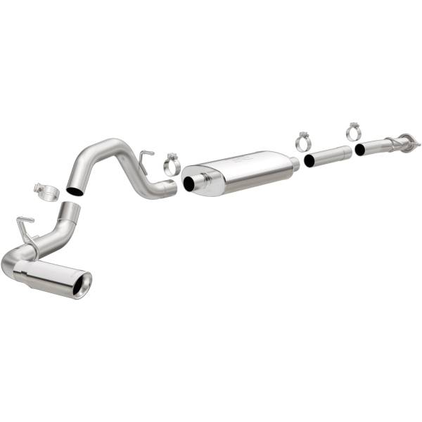 MagnaFlow Exhaust Systems & Installation | 1350 Offroad - MagnaFlow Street Series Polished Cat-Back System 19018 - Image 1