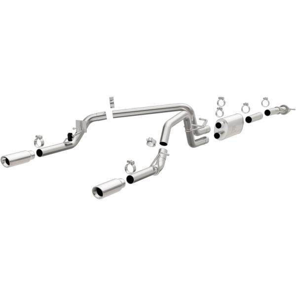 MagnaFlow Exhaust Systems & Installation | 1350 Offroad - MagnaFlow Street Series Polished Cat-Back System 19019 - Image 1