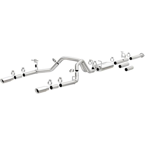MagnaFlow Exhaust Systems & Installation | 1350 Offroad - MagnaFlow Street Series Polished Cat-Back System 19027 - Image 1