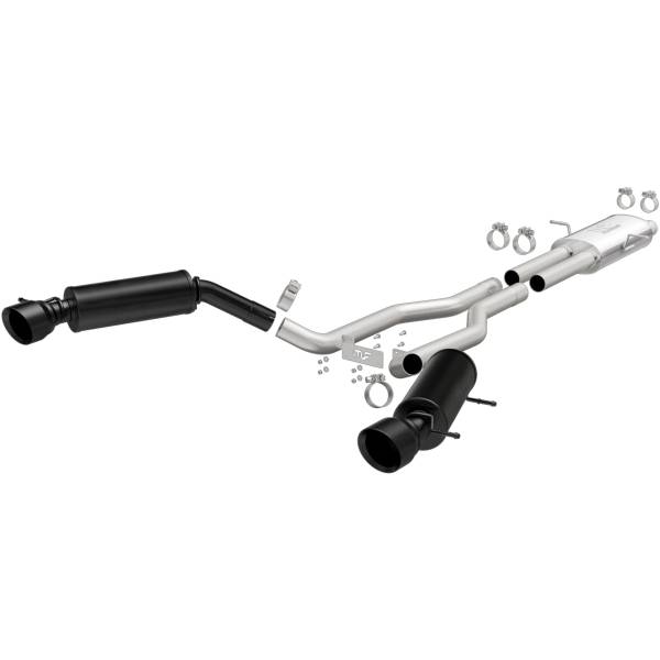 MagnaFlow Exhaust Systems & Installation | 1350 Offroad - MagnaFlow Touring Series Black Coated Cat-Back System 19123 - Image 1