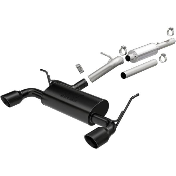MagnaFlow Exhaust Systems & Installation | 1350 Offroad - MagnaFlow Street Series Black Coated Cat-Back System 19327 - Image 1