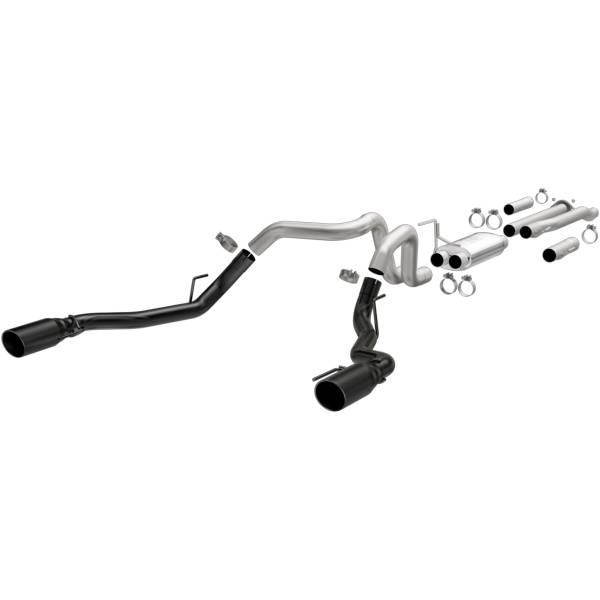 MagnaFlow Exhaust Systems & Installation | 1350 Offroad - MagnaFlow Street Series Black Coated Cat-Back System 19350 - Image 1