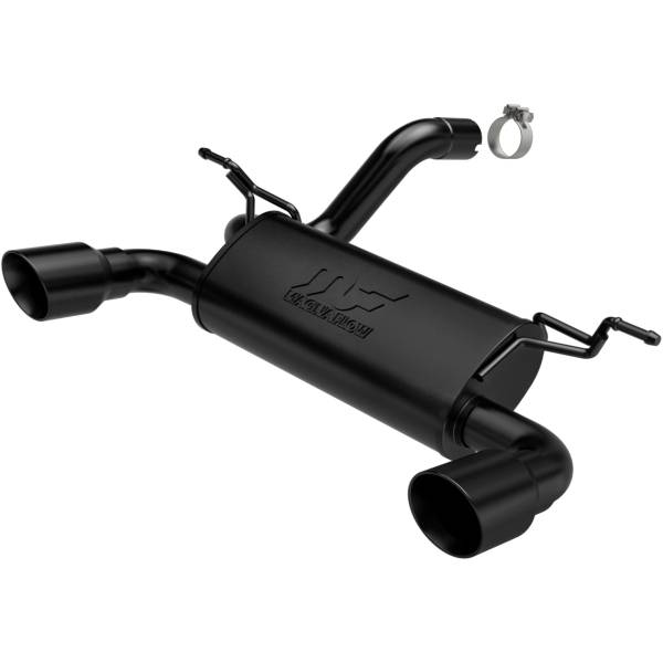 MagnaFlow Exhaust Systems & Installation | 1350 Offroad - MagnaFlow Street Series Black Coated Axle Back System 19388 - Image 1