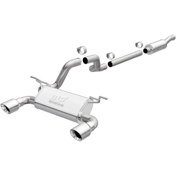 MagnaFlow Exhaust Systems & Installation | 1350 Offroad - MagnaFlow Street Series Polished Cat-Back System 19416 - Image 1