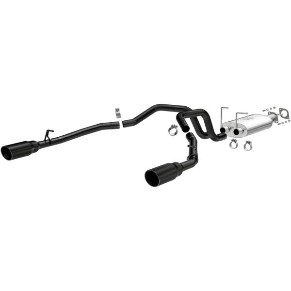 MagnaFlow Exhaust Systems & Installation | 1350 Offroad - MagnaFlow Street Series Black Coated Cat-Back System 19430 - Image 1