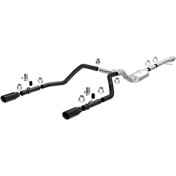 MagnaFlow Exhaust Systems & Installation | 1350 Offroad - MagnaFlow Street Series Black Coated Cat-Back System 19472 - Image 1