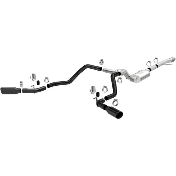 MagnaFlow Exhaust Systems & Installation | 1350 Offroad - MagnaFlow Street Series Black Coated Cat-Back System 19474 - Image 1