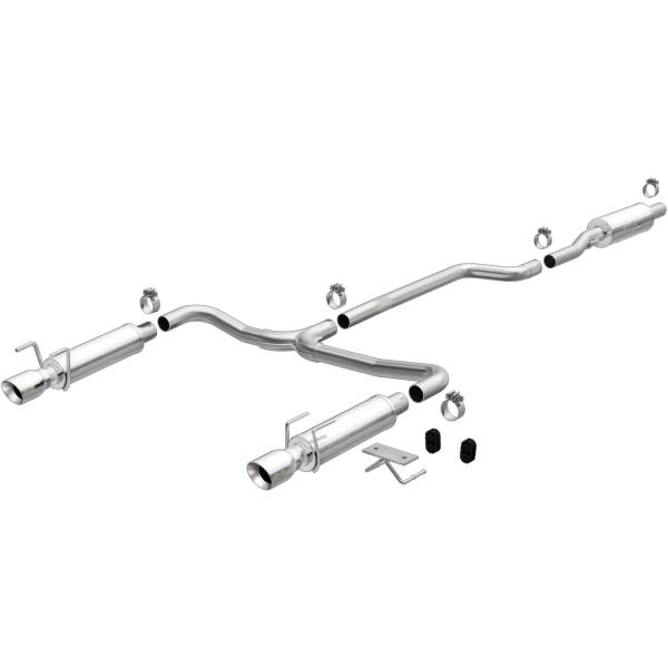 MagnaFlow Exhaust Systems & Installation | 1350 Offroad - MagnaFlow Street Series Polished Cat-Back System 19480 - Image 1